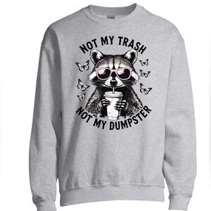 Racoon Funny Sweatshirt